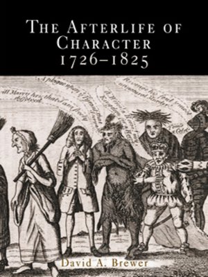 cover image of The Afterlife of Character, 1726-1825